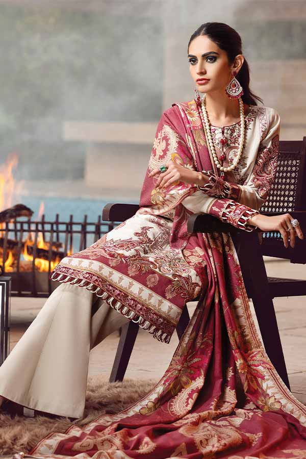 Gulaal Winter Shawl Collection'21 GW#03