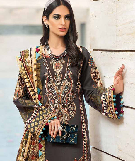 Gulaal Winter Shawl Collection'21 GW#04