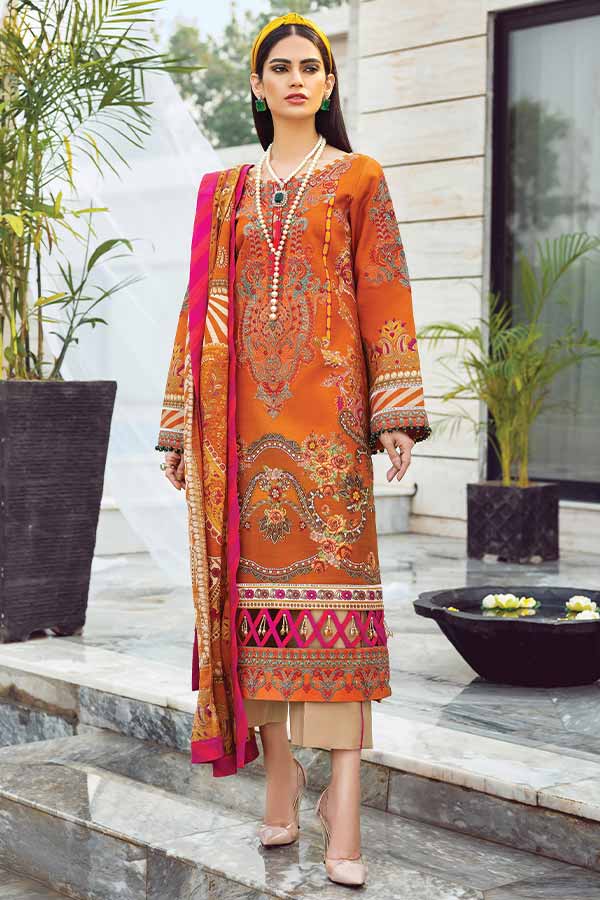 Gulaal Winter Shawl Collection'21 GW#05