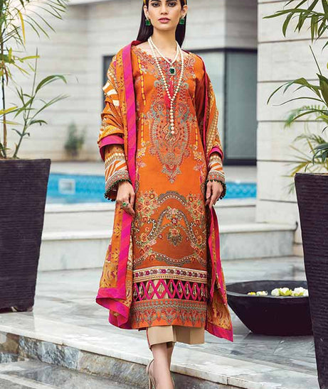 Gulaal Winter Shawl Collection'21 GW#05