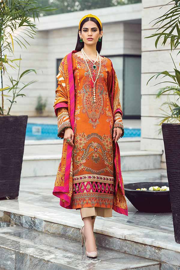 Gulaal Winter Shawl Collection'21 GW#05