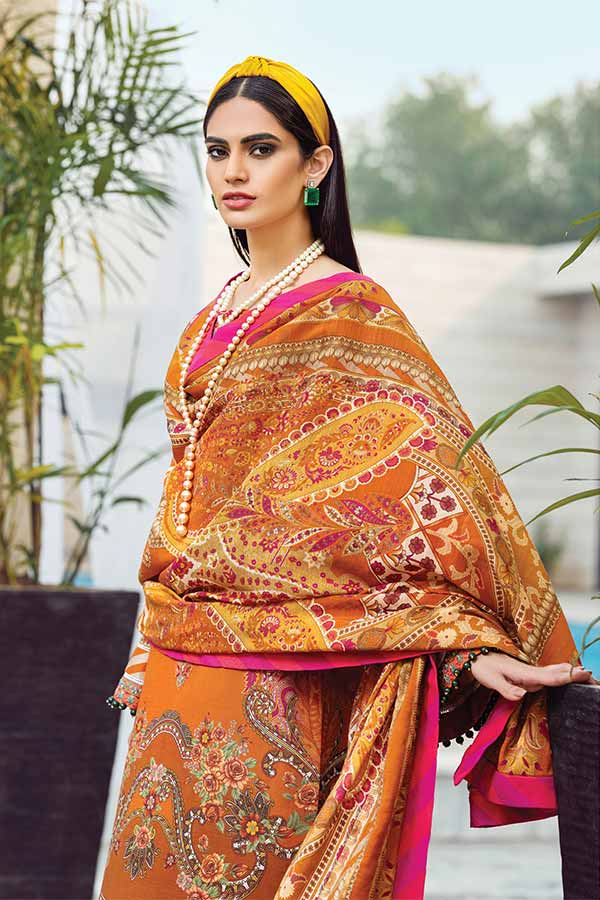 Gulaal Winter Shawl Collection'21 GW#05