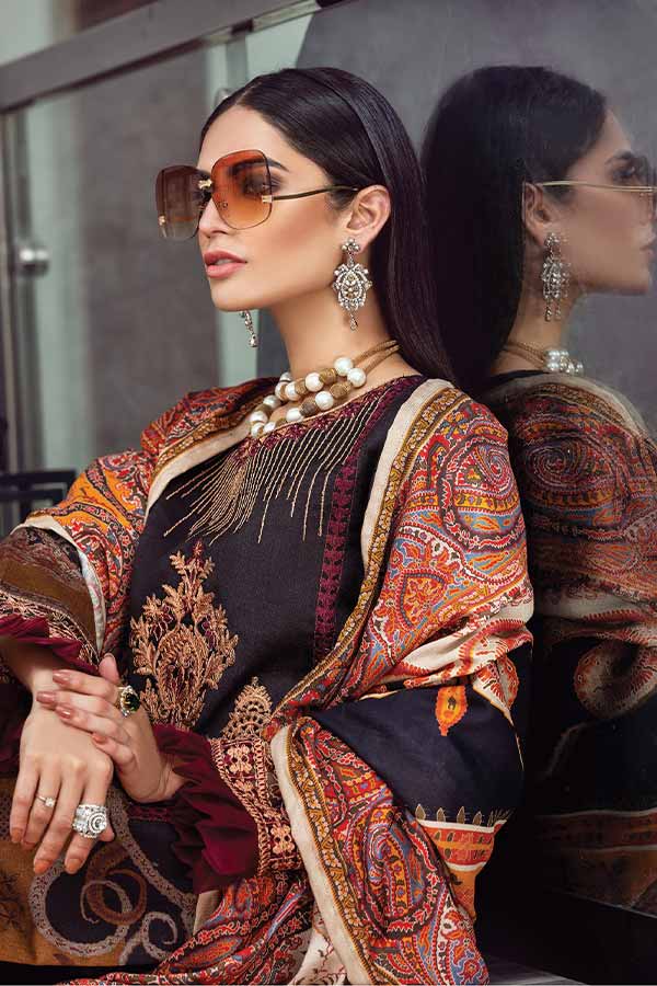 Gulaal Winter Shawl Collection'21 GW#06