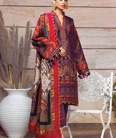 Gulaal Winter Shawl Collection'21 GW#08