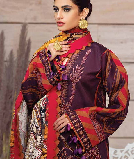 Gulaal Winter Shawl Collection'21 GW#08