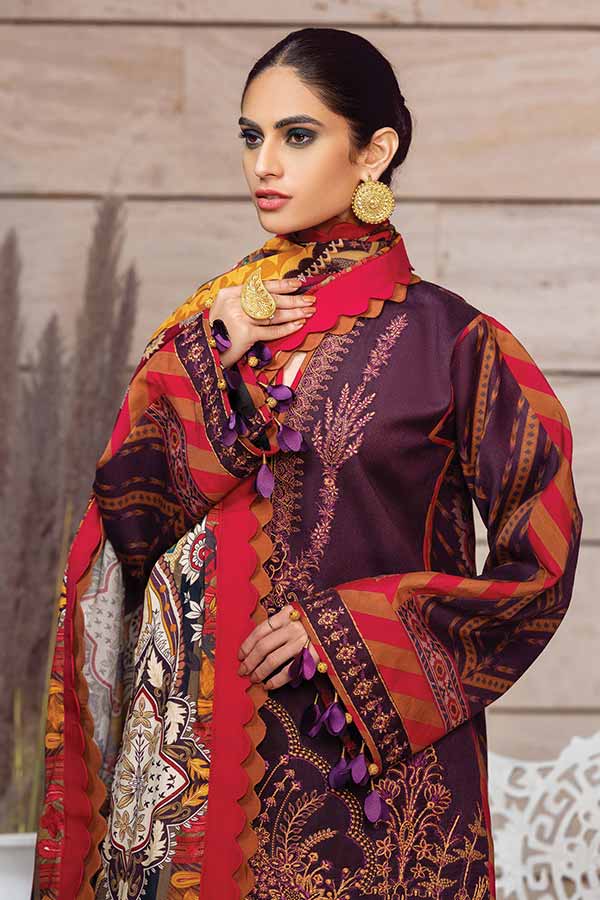 Gulaal Winter Shawl Collection'21 GW#08