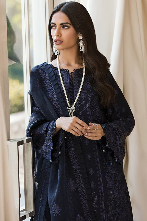 Gulaal Luxury Lawn Collection`23 D#01 (ZARQAA)