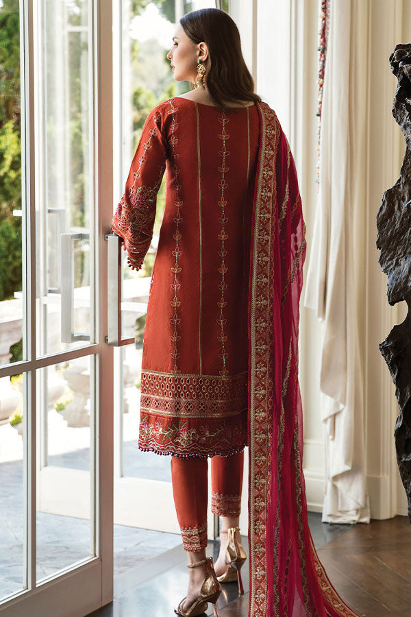 Gulaal Luxury Lawn Collection`23 D#02 (RAIMAH)