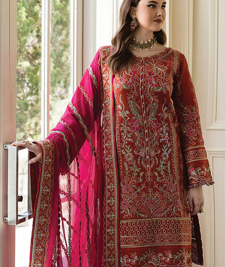 Gulaal Luxury Lawn Collection`23 D#02 (RAIMAH)
