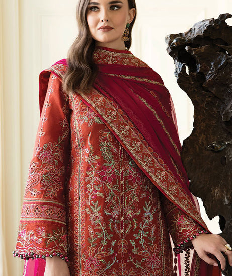 Gulaal Luxury Lawn Collection`23 D#02 (RAIMAH)