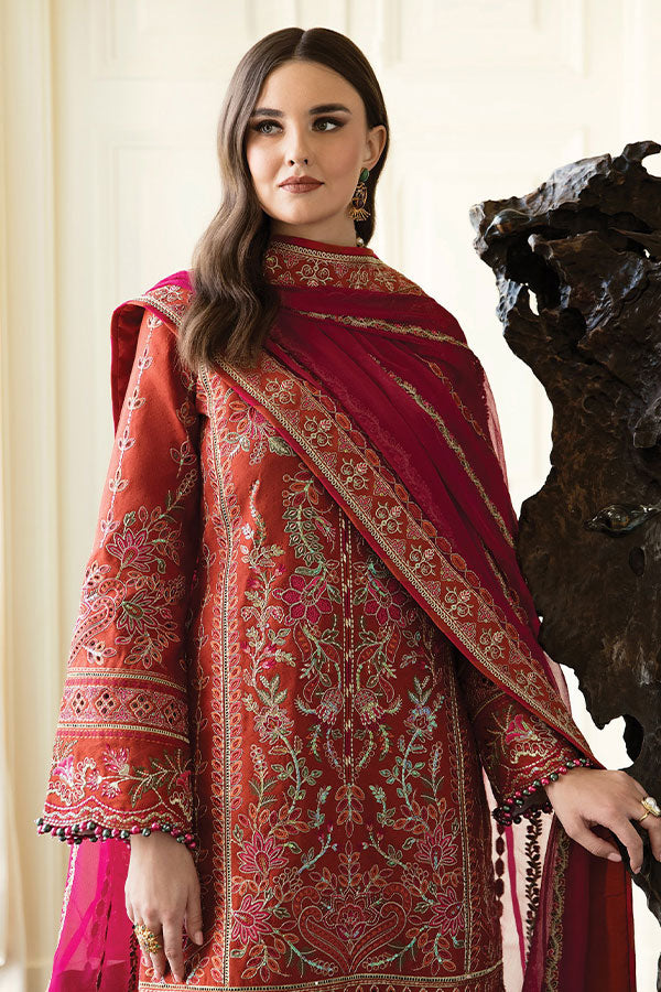 Gulaal Luxury Lawn Collection`23 D#02 (RAIMAH)