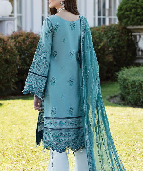 Gulaal Luxury Lawn Collection`23 D#04 (FAIROUZAH)