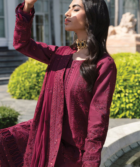 Gulaal Luxury Lawn Collection`23 D#05 (GHAZAL)
