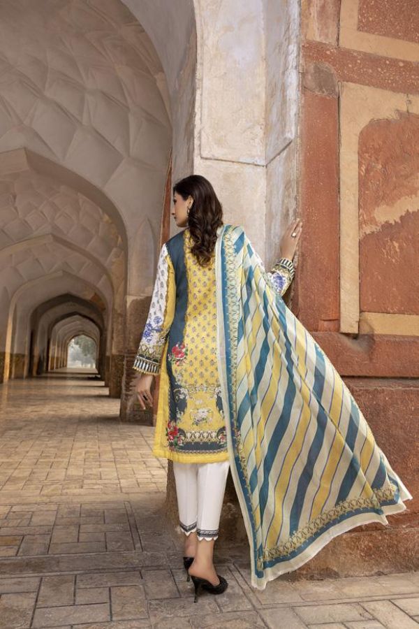 Gull Rukh Daman Chikankari`22 Pista