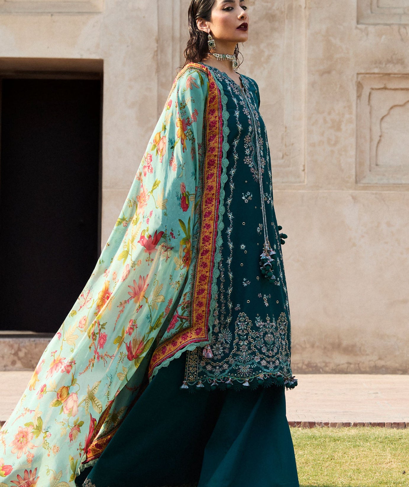Hussain Rehar Nirmal S/S Luxury`25 (Saher)