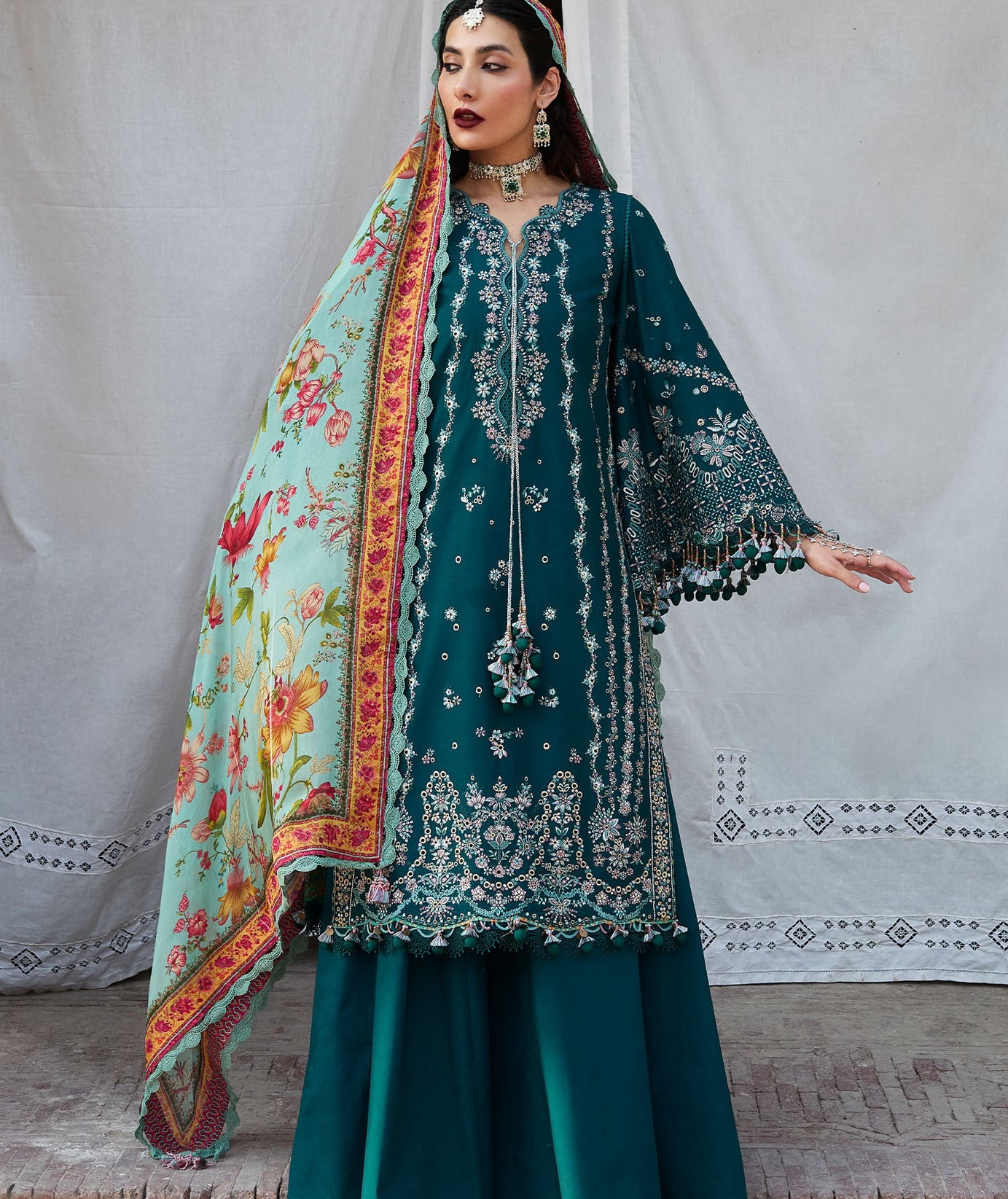Hussain Rehar Nirmal S/S Luxury`25 (Saher)