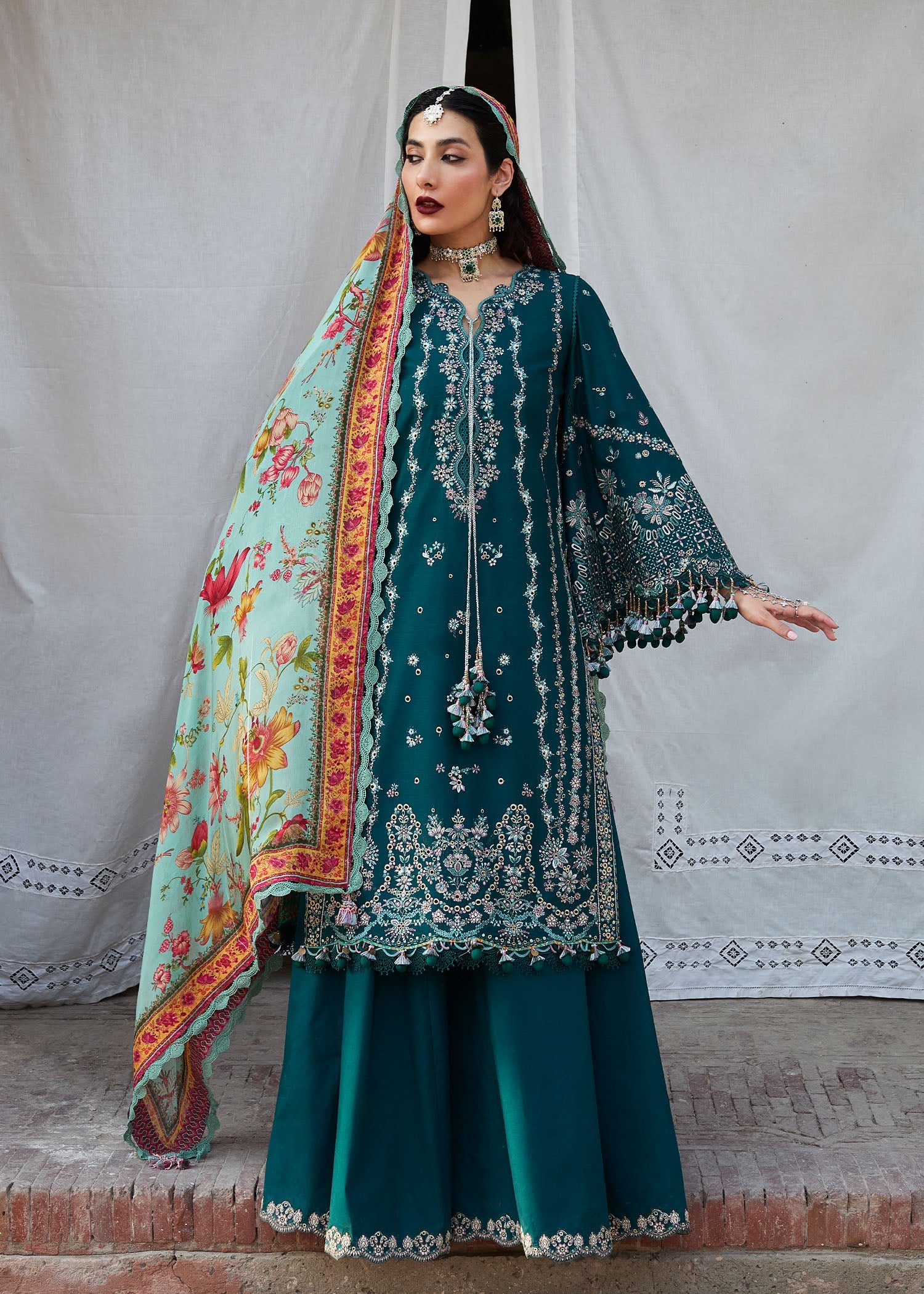 Hussain Rehar Nirmal S/S Luxury`25 (Saher)