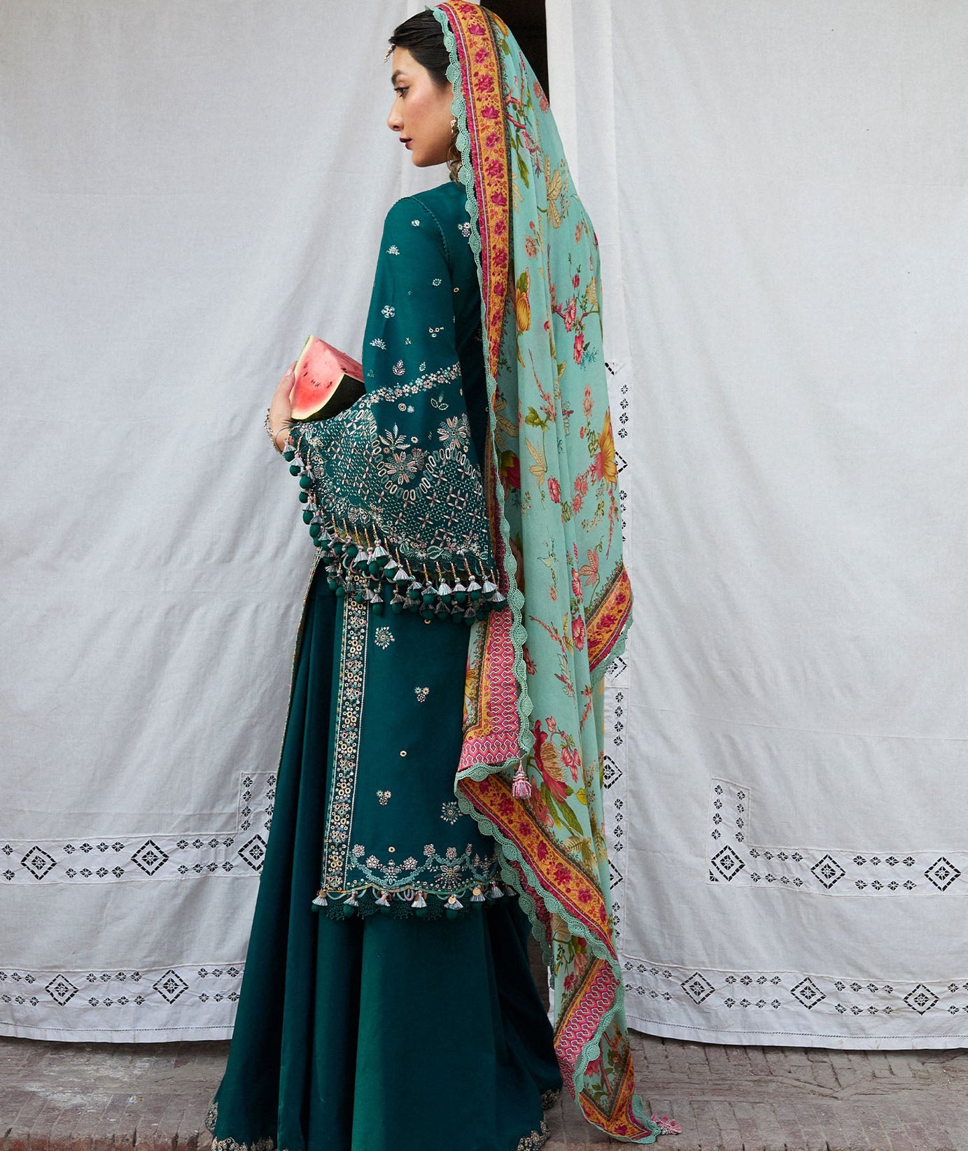 Hussain Rehar Nirmal S/S Luxury`25 (Saher)