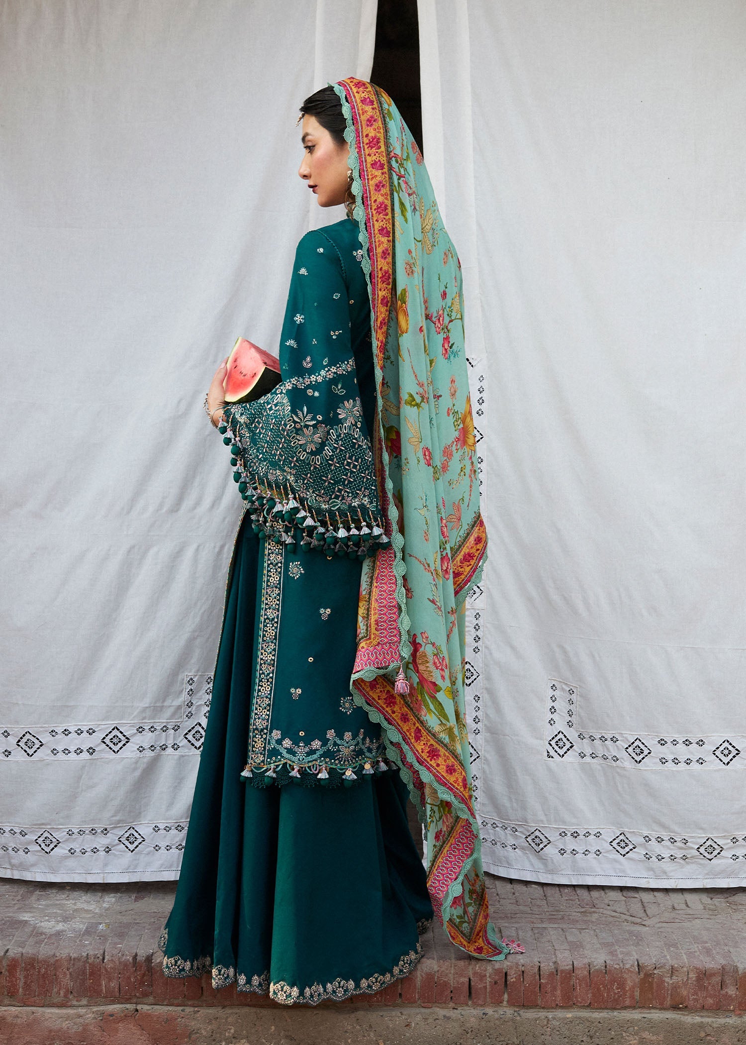 Hussain Rehar Nirmal S/S Luxury`25 (Saher)