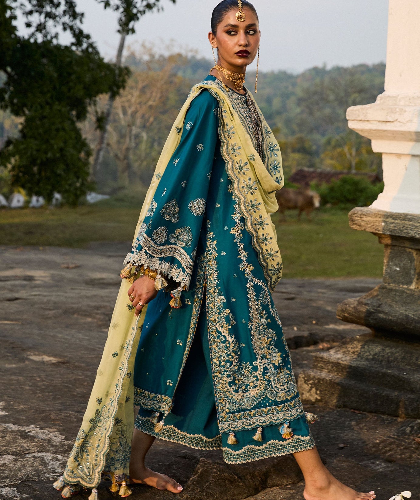Hussain Rehar Luxury Lawn`25 (Eupic)