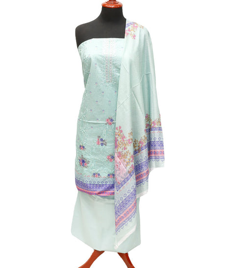HZ Print Emb Lawn 3Pcs`22 D#104 Pista