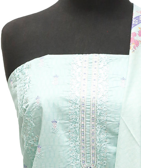 HZ Print Emb Lawn 3Pcs`22 D#104 Pista