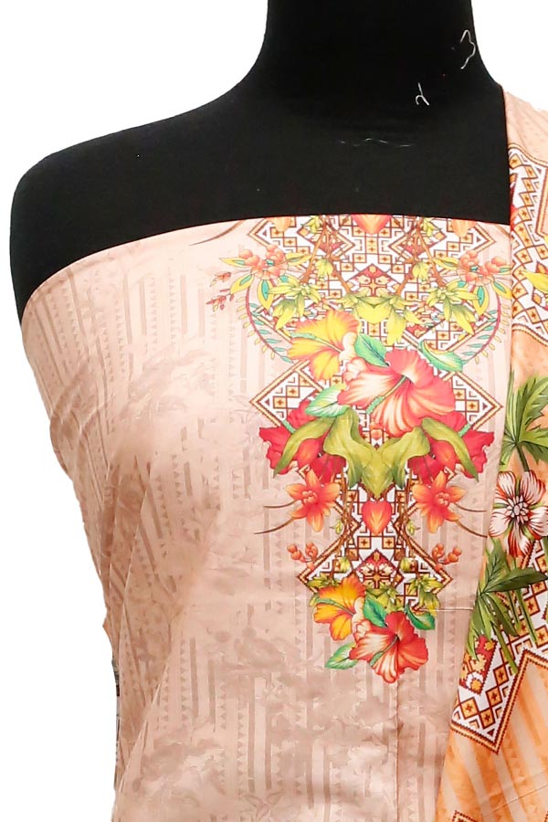 Habib D/Print Linen`22 D#8006 Peach