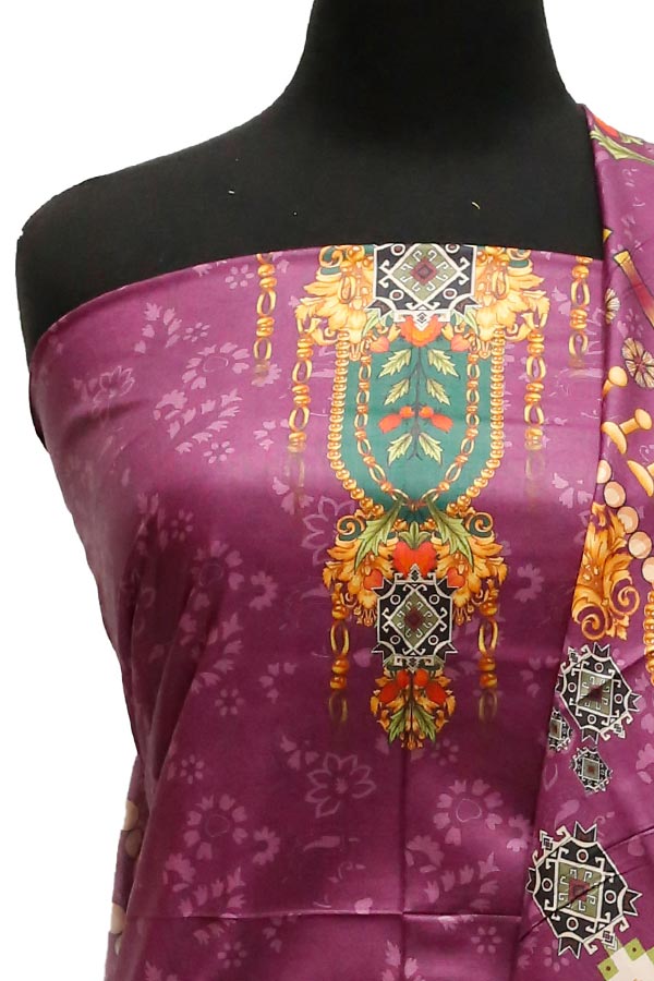 Habib D/Print Linen`22 D#8029 Purple