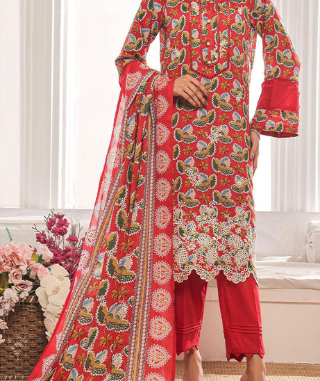 Hafiz Aaliya Emb Lawn`25 D#10 (Red)