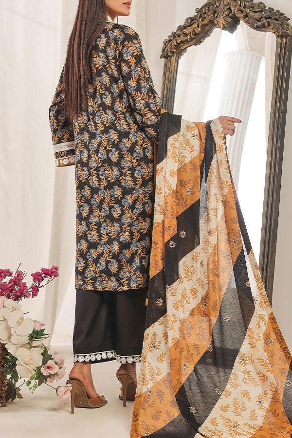 Hafiz Aaliya Emb Lawn`25 D#3 (Black)