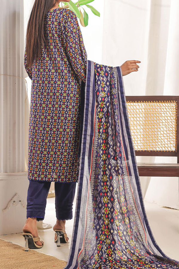 Hafiz Aaliya Emb Lawn`25 D#8 (D Blue)