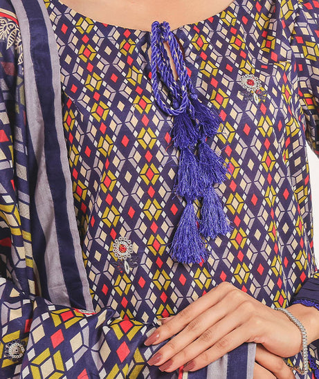 Hafiz Aaliya Emb Lawn`25 D#8 (D Blue)