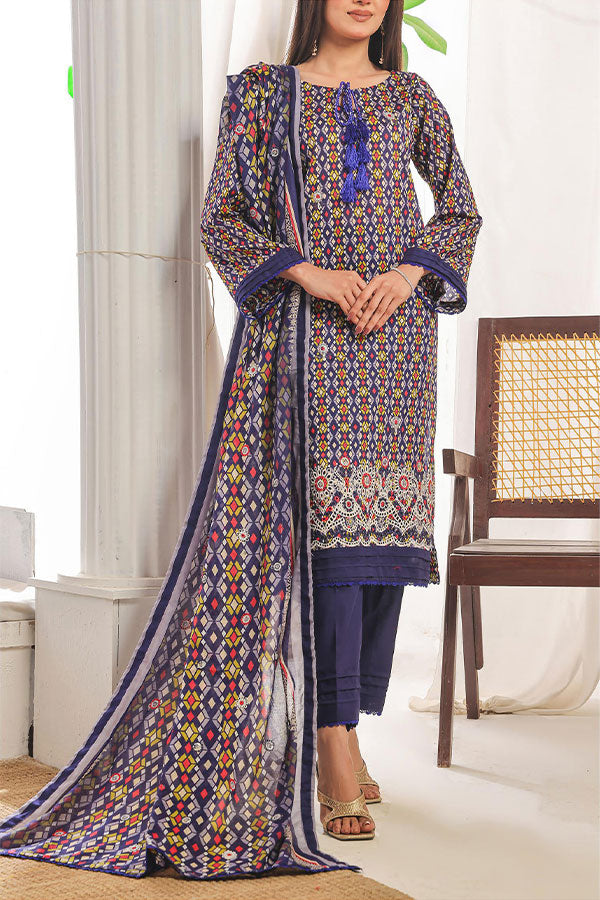 Hafiz Aaliya Emb Lawn`25 D#8 (D Blue)