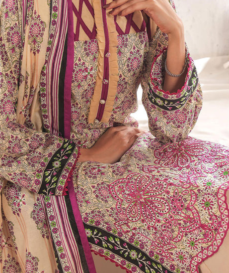 Hafiz Aaliya Emb Lawn`25 D#9 (Fawn)