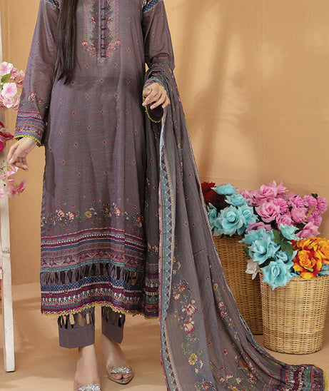Hafiz Aarzo Digital Lawn`25 D#1 (D Grey)