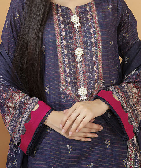 Hafiz Aarzo Digital Lawn`25 D#10 (Blue)