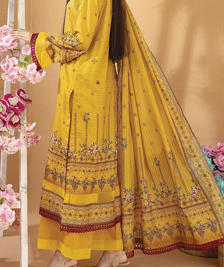 Hafiz Aarzo Digital Lawn`25 D#2 (Mustard)