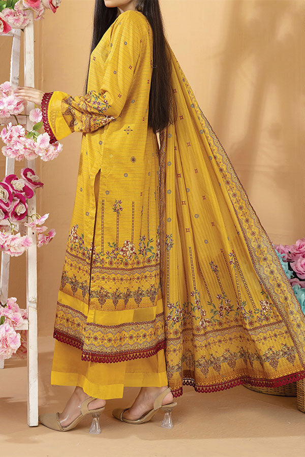 Hafiz Aarzo Digital Lawn`25 D#2 (Mustard)