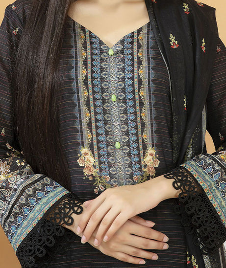 Hafiz Aarzo Digital Lawn`25 D#5 (Black)