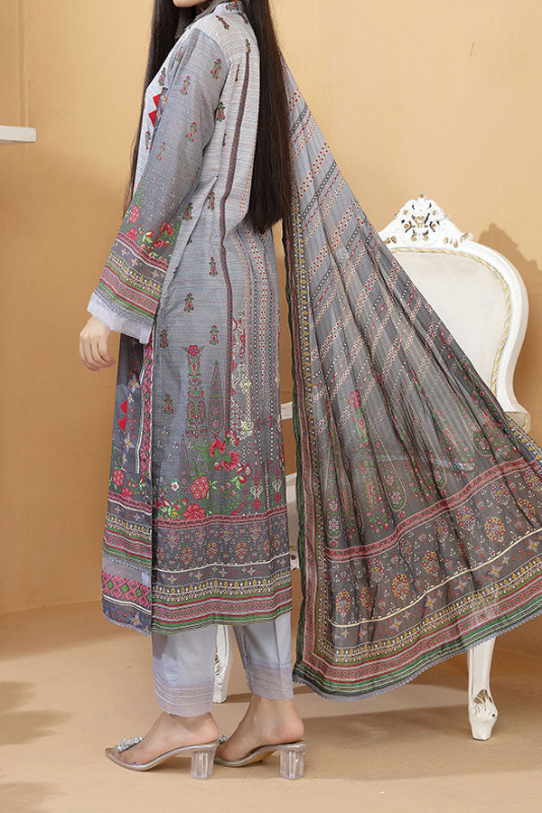 Hafiz Aarzo Digital Lawn`25 D#6 (S Grey)