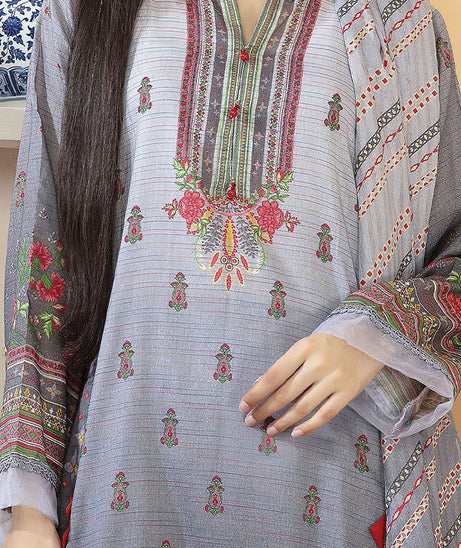 Hafiz Aarzo Digital Lawn`25 D#6 (S Grey)
