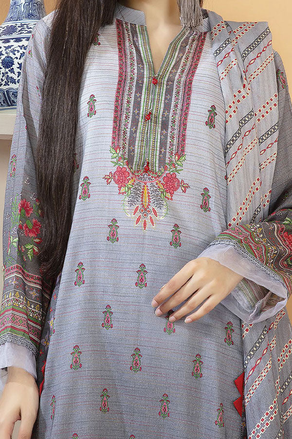 Hafiz Aarzo Digital Lawn`25 D#6 (S Grey)