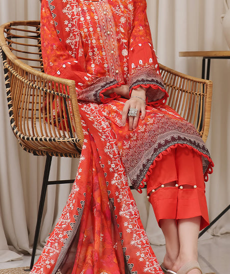 Hafiz Aleen Emb Lawn'25 D#64-Red