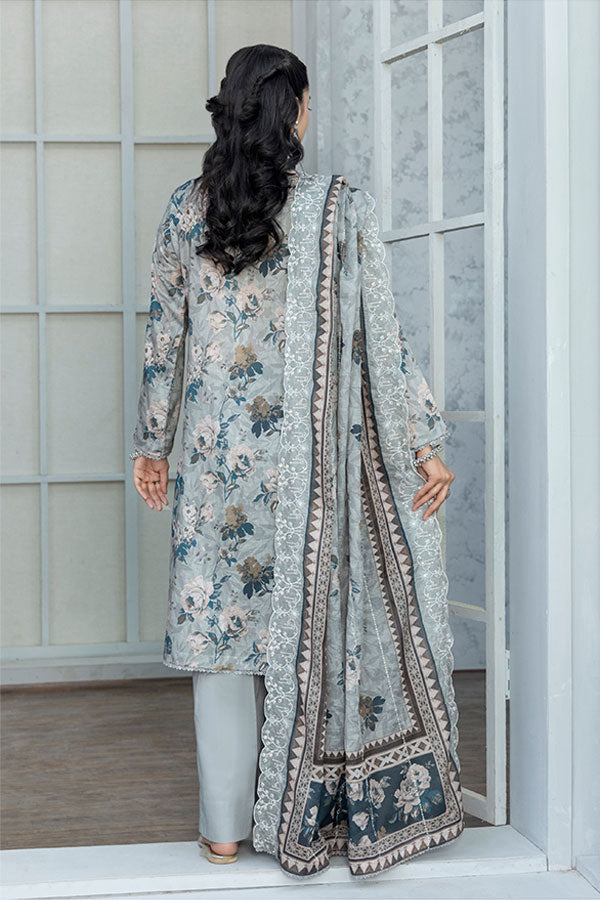 Hafiz Baala Emb Lawn`26 (Vol-3) D#1 (Grey)