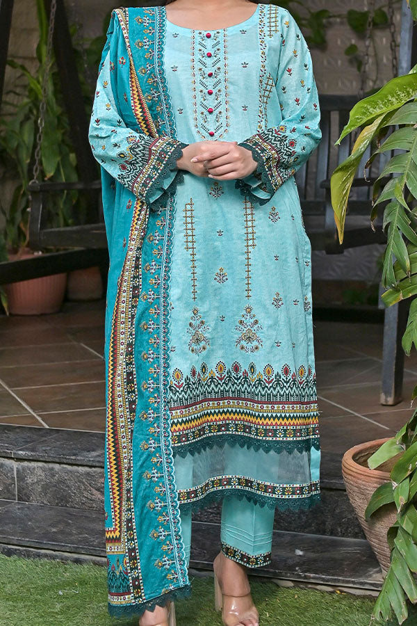 Hafiz Bin Ubaid Lawn'24 D#1A – Tradition Stores