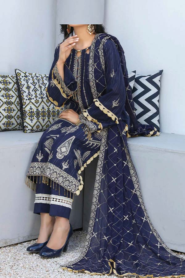 Hafiz Faryal Hussain Lawn`24 D#06