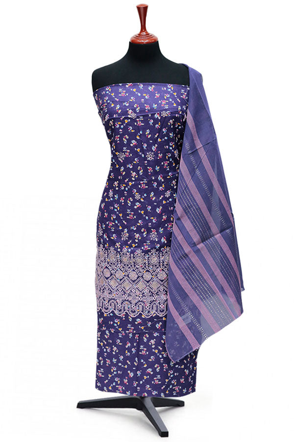 Hafiz Kiswa Print Lawn'24 D#107 Purple