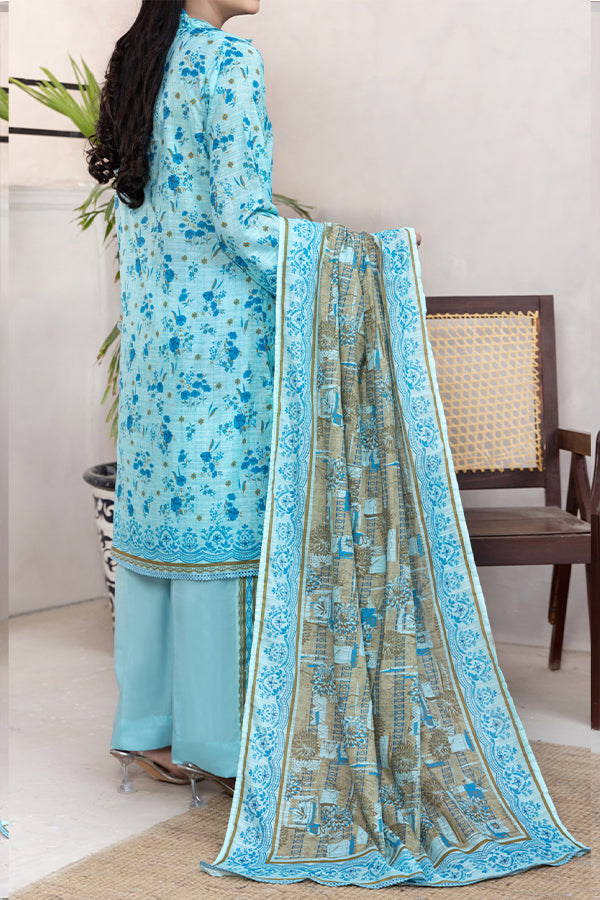 Hafiz Mahnoor Slub Lawn'25 D#82 (Ferozi)