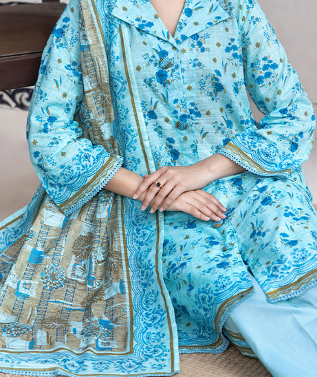 Hafiz Mahnoor Slub Lawn'25 D#82 (Ferozi)