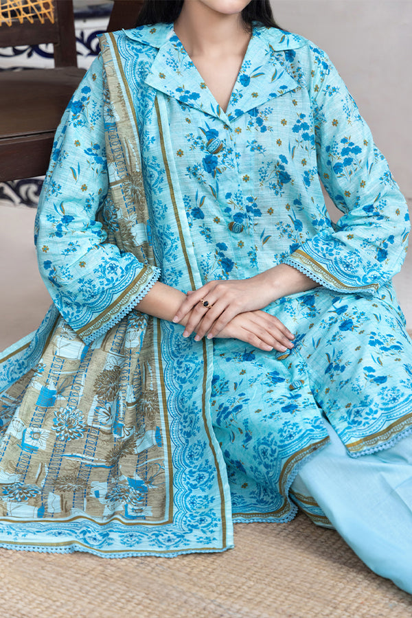 Hafiz Mahnoor Slub Lawn'25 D#82 (Ferozi)